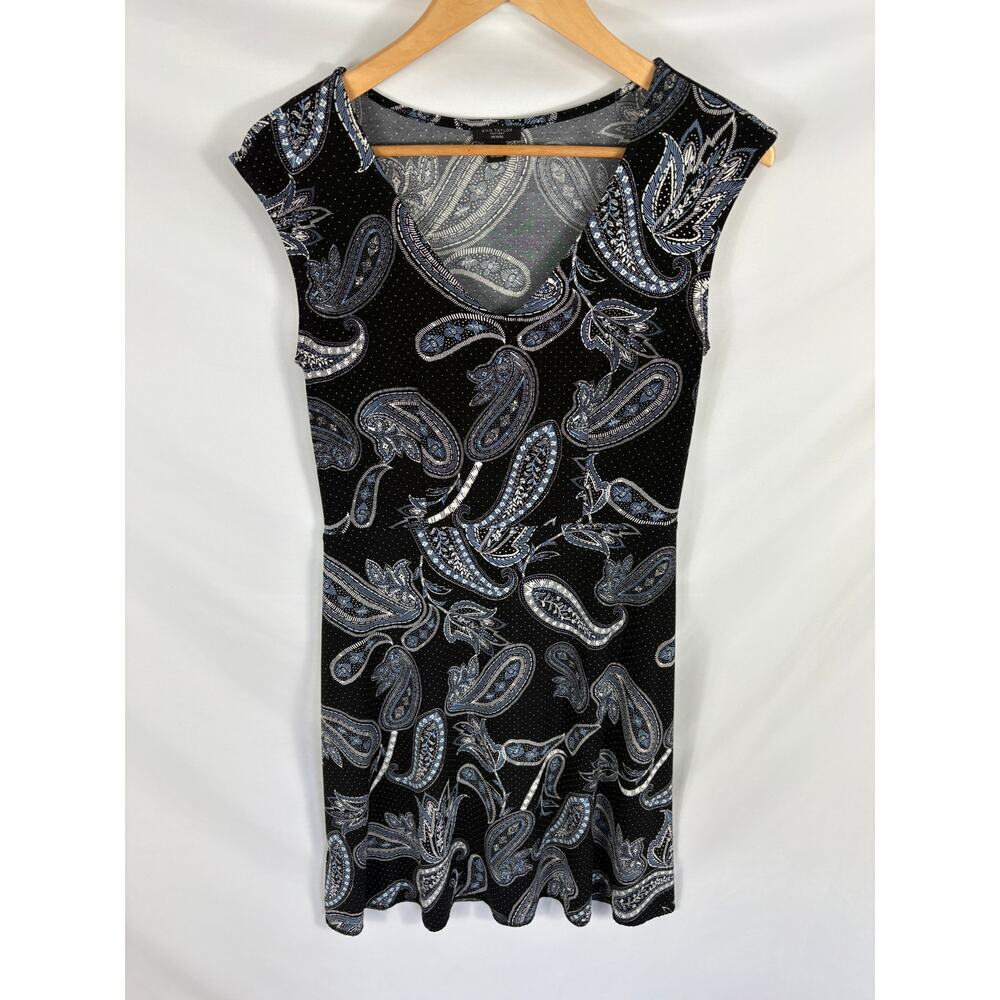 Ann Taylor Paisley Pattern Sleeveless Dress Size SP